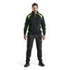 BLAKLADER 1/2 ZIP SWEATSHIRT BLACK/HIVIS YELLOW