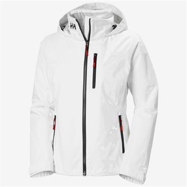 W CREW HOODED MIDLAYER JACKET 2.0 WHITE