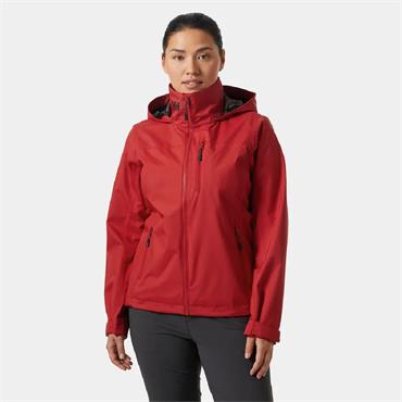 W CREW HOODED JACKET 2.0 RED