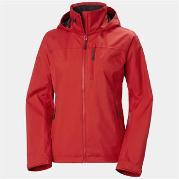 W CREW HOODED JACKET 2.0 RED
