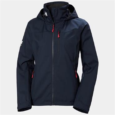 W CREW HOODED JACKET 2.0 NAVY