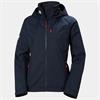 W CREW HOODED JACKET 2.0 NAVY