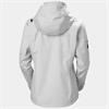 W CREW HOODED JACKET 2.0 GREY FOG