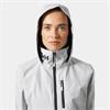 W CREW HOODED JACKET 2.0 GREY FOG