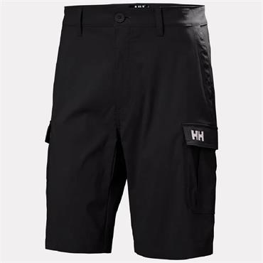 HH QUICK DRY CARGO SHORTS BLACK 11in