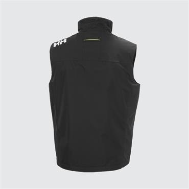 CREW PILE VEST BLACK