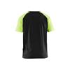 T-shirt Black/Hi-vis yellow