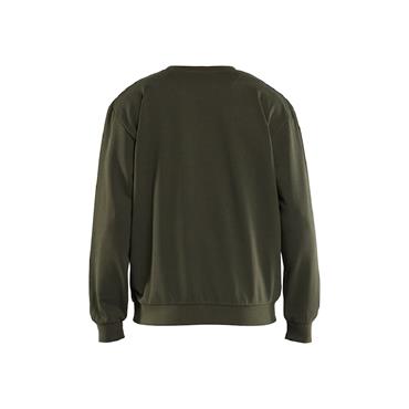 BLAKLADER LOGO SWEATSHIRT GREEN