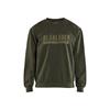 BLAKLADER LOGO SWEATSHIRT GREEN