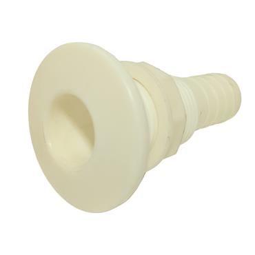 KM WHITE NYLON SKINFITTING WITH HOSE 