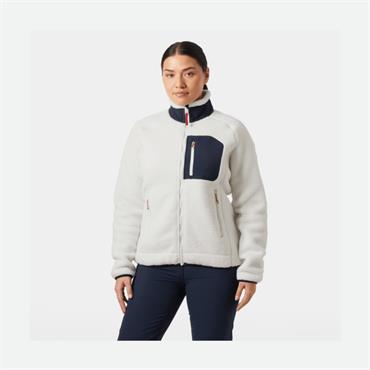 W IMPERIAL PILE BLOCK JACKET SNOW