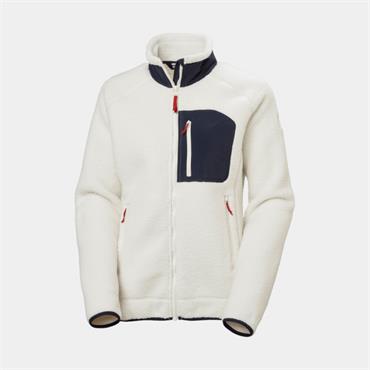 W IMPERIAL PILE BLOCK JACKET SNOW