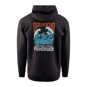 Displacement DWR Fisherman Hoodie Black