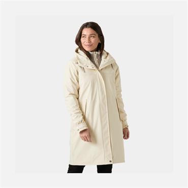 W MOSS INSULATED PU COAT CREAM