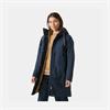 W HVALER INSULATED RAINCOAT NAVY