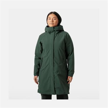 W LILY INS RAINCOAT JUNGLE GREEN