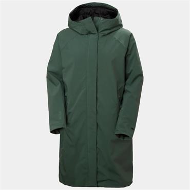 W LILY INS RAINCOAT JUNGLE GREEN
