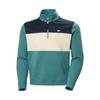 KOSTER SWEAT 1/2 ZIP OPAL GREEN