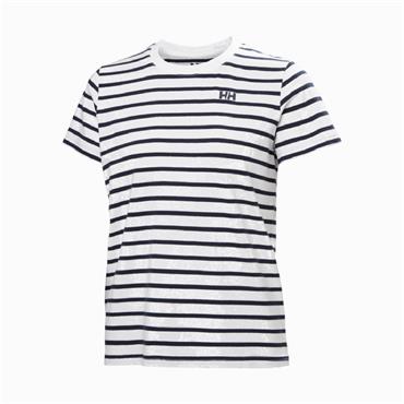 W CORE GRAPHIC T-SHIRT WHITE STRIPE
