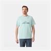 MASSIF GRAPHIC T-SHIRT BARELY BLUE