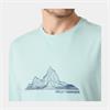 MASSIF GRAPHIC T-SHIRT BARELY BLUE