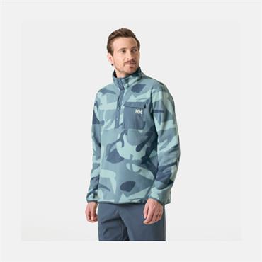 MARIDALEN PRINTED FLEECE WINDY BLUE Camo
