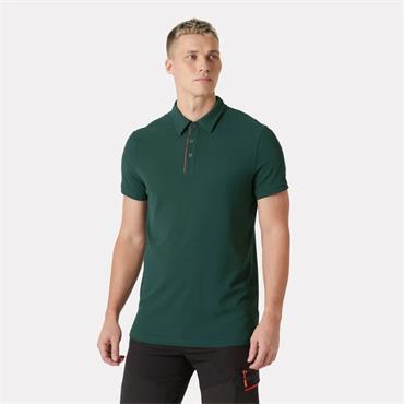 TECH POLO DARKEST SPRUCE