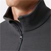 CLASSIC HALF ZIP SWEATSHIRT DARK GREY