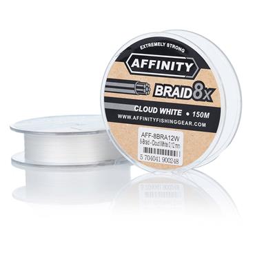 Affinity 8-Braid Line Cloud White 150m