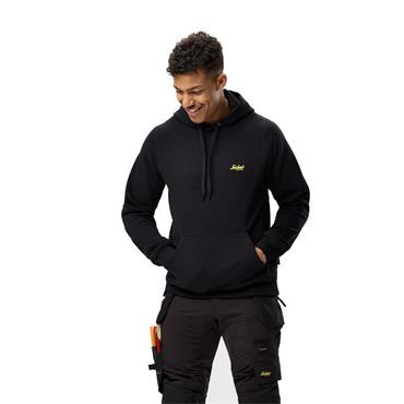 SNICKERS BLACK LOGO HOODIE 