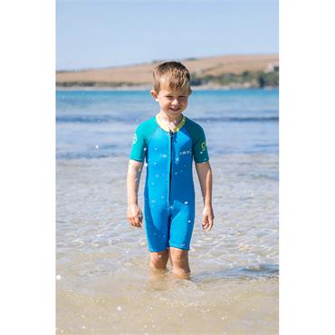 C-KID Baby Shorti CYAN/GREEN