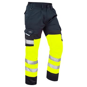 BIDEFORD CARGO TROUSER YELLOW/NAVY