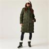 Womens Wander Padded Jacket Dark Khaki