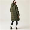 Womens Wander Padded Jacket Dark Khaki