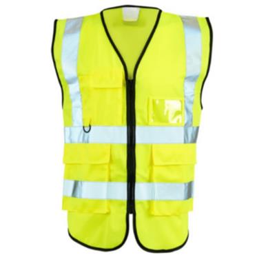 BODYTECH HI VIS VEST WITH POCKETS