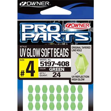Owner SOFT GLOW BEADS GREEN LUMINOUS