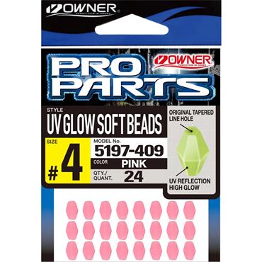 Owner Soft Glow Beads Pink Luminous
