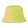 HA23 REVERSIBLE BUCKET HAT BLACK/YELLOW