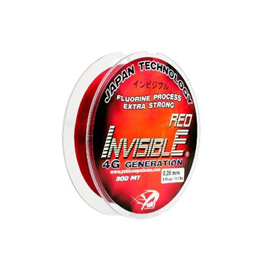 NYLON INVISIBLE RED fluorine coated monofilament