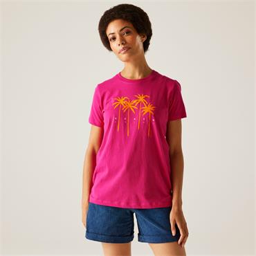 Filandra VX T-Shirt Pink Palm