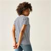 Bayletta T-Shirt White/Navy Stripe
