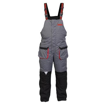Snug Bib & Brace Grey, Black & Red