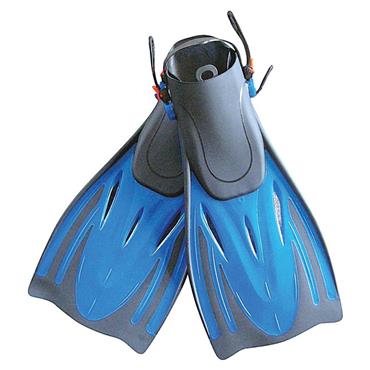 Vision Dive Fin Open Heel-BLUE
