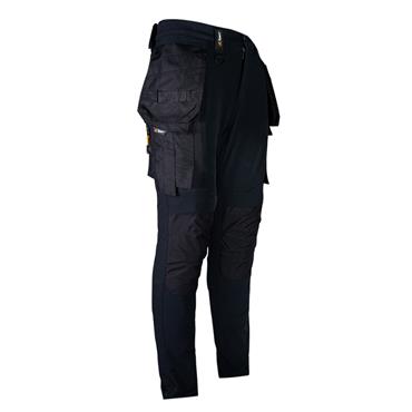 Xpert Pro Stretch Tactical Work Trousers Black
