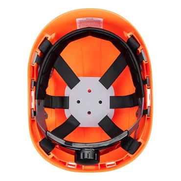 Height Endurance Vented Helmet Orange