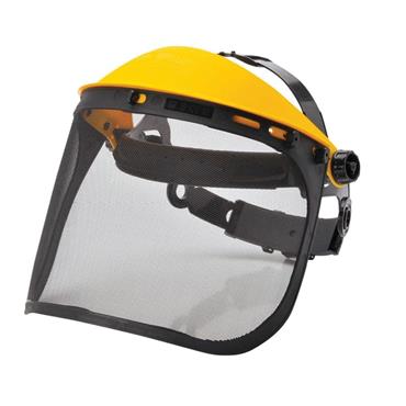 BROWGUARD WITH MESH VISOR BLACK