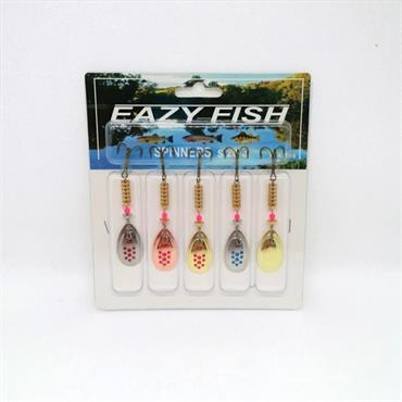 Eazy Fish Assorted Spinner Kit Size 1