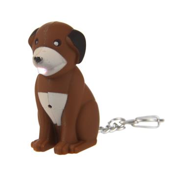 Animal Torch Keyring Dog