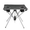 Prandeo Folding Camping Table with 2 Cupholders