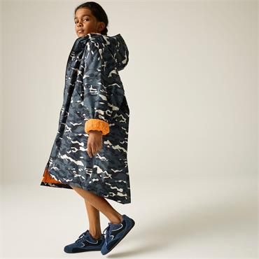 Junior Changing Robe Black Camo